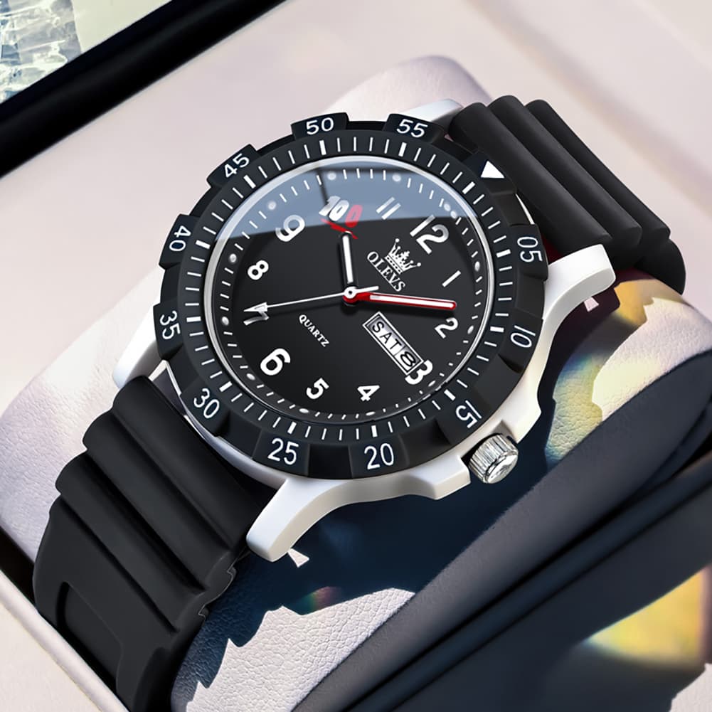 OLEVS 2705 Campus Good Luck Sport Watch for Youth Students