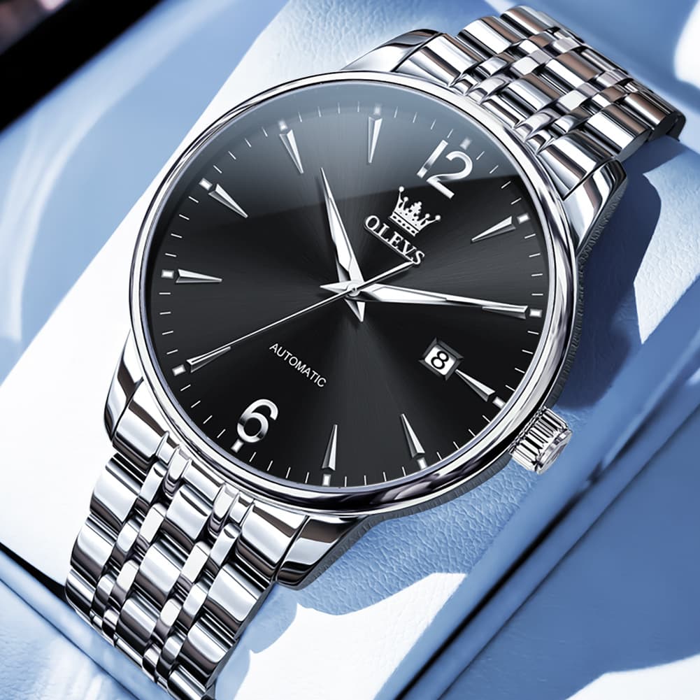 OLEVS 6741 Classic Minimalist Mechanical Watch for Men