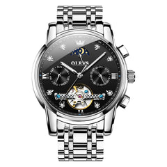 OLEVS 6678 Mechanical Moon Phase Automatic Watch for Men