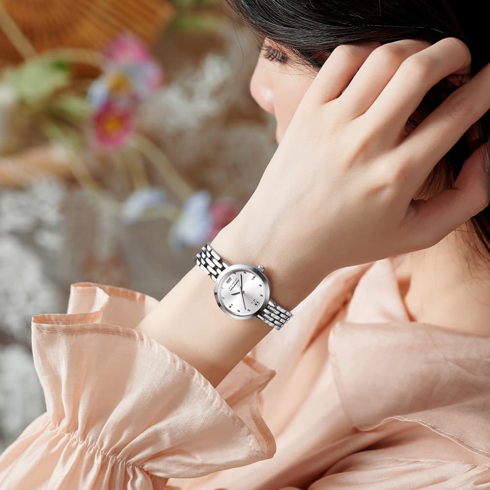 OLEVS 9992 Petite Minimalist Jewelry Bracelet Watch for Women