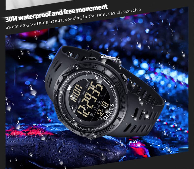 OLEVS 1109 Tactical Digital Sport Watch for Men