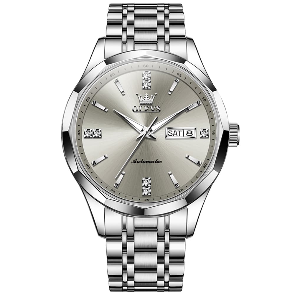 OLEVS 7056 Sapphire Crystal Automatic Watch For Men