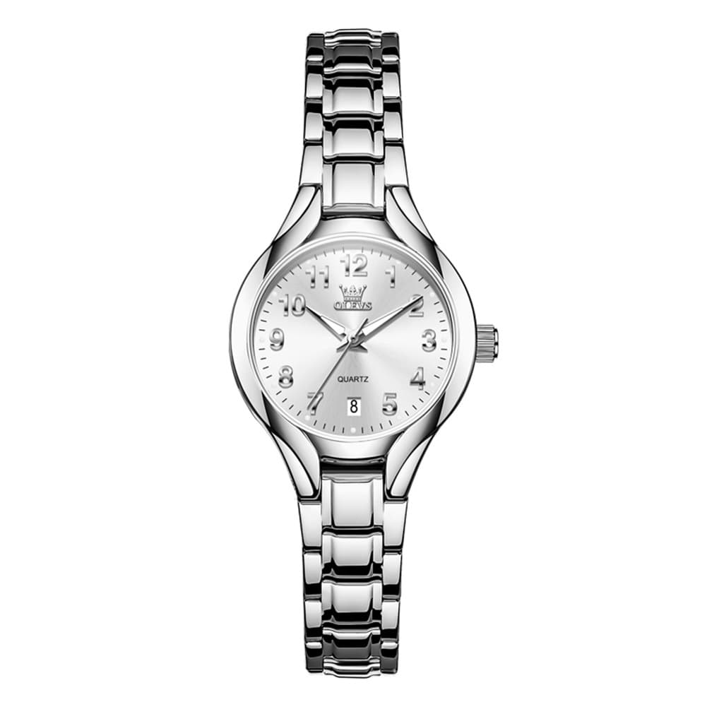 OLEVS 3650 Classic Gold Quartz Watch for Men & Women (His & Hers)