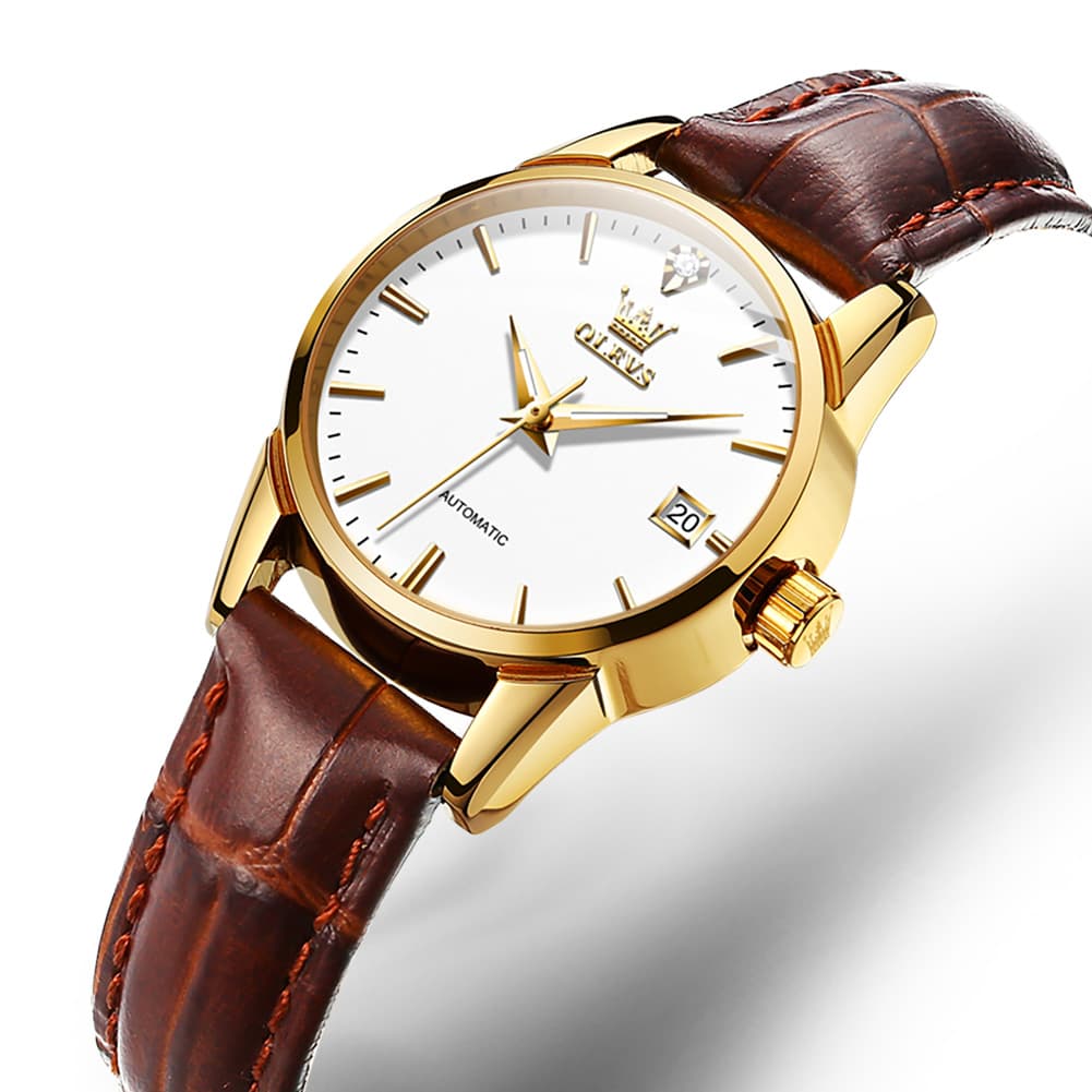 OLEVS 6629 Petite Minimalist Mechanical Watch for Women
