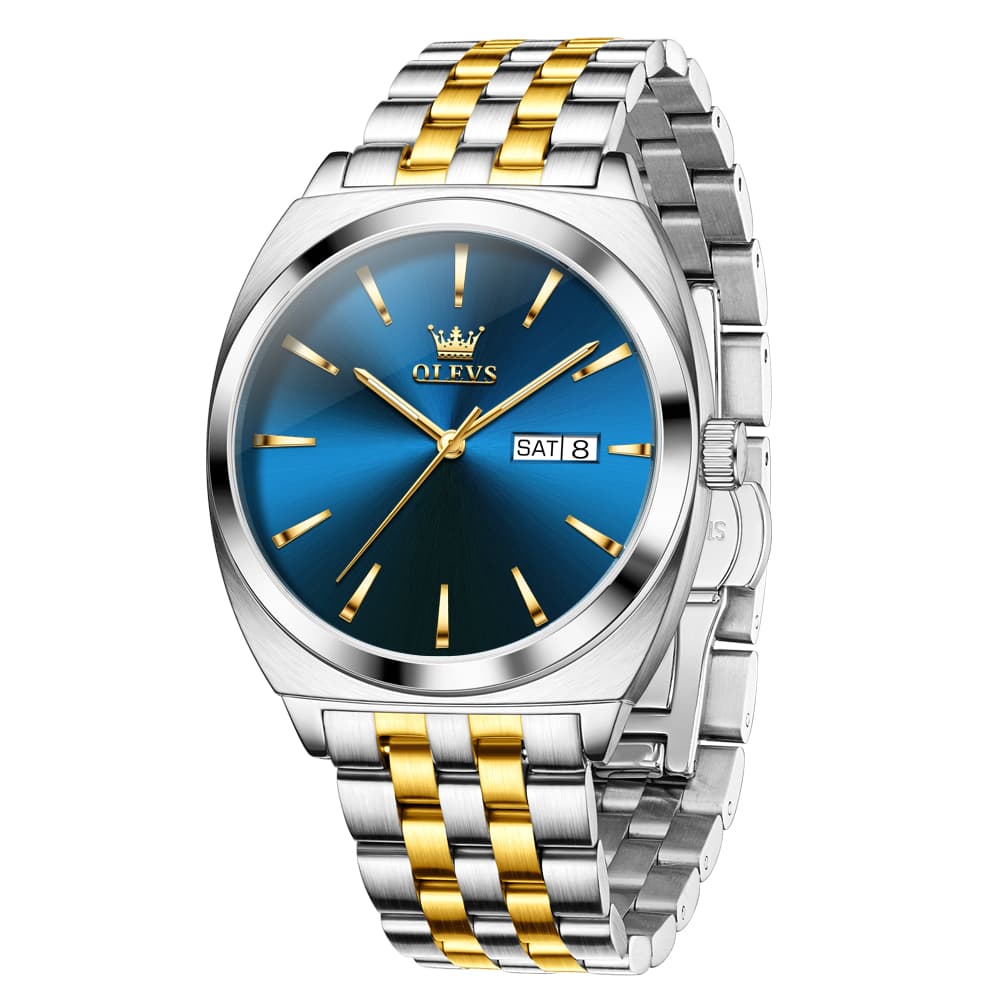 OLEVS 6730 Automatic Tonneau Mechanical Watch For Men