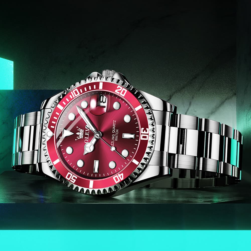 OLEVS 5885 Classic Luxury Dive Style Watch for Men