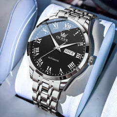 OLEVS 7060 Classic Roman Numeral Automatic Watch For Men