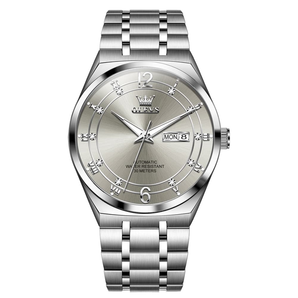 OLEVS 7068 Octagonal Luxury Sport Automatic Watch For Men