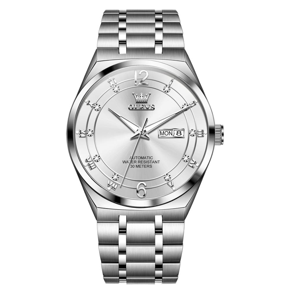 OLEVS 7068 Octagonal Luxury Sport Automatic Watch For Men