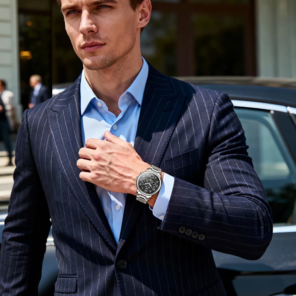 OLEVS 7126 Multifunction Automatic Mechanical Watch for Men