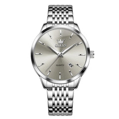 OLEVS 2907 Minimalist Ultra Thin Quartz Watch for Men