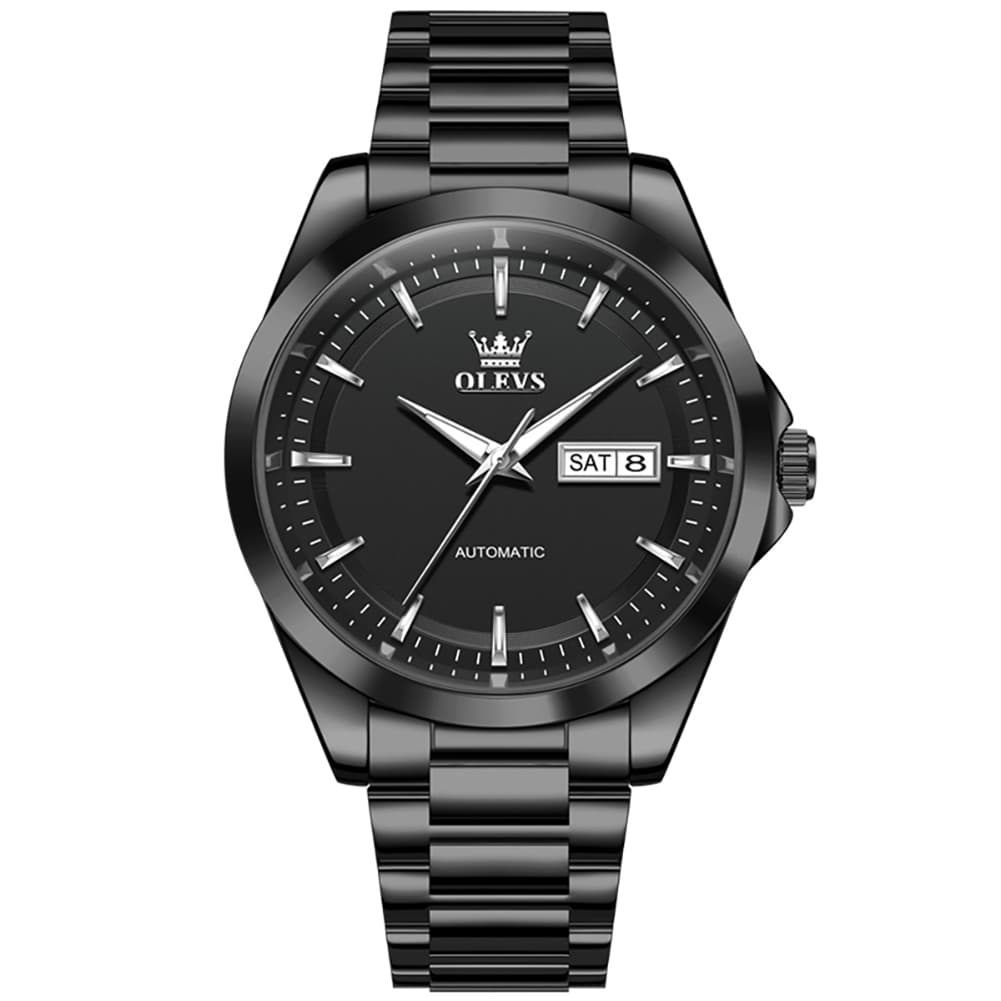 OLEVS 7090 Classic Dual Calendar Automatic Watch For Men