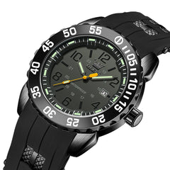 OLEVS 3688 Sport Silicone Quartz Luminous Mens Watch