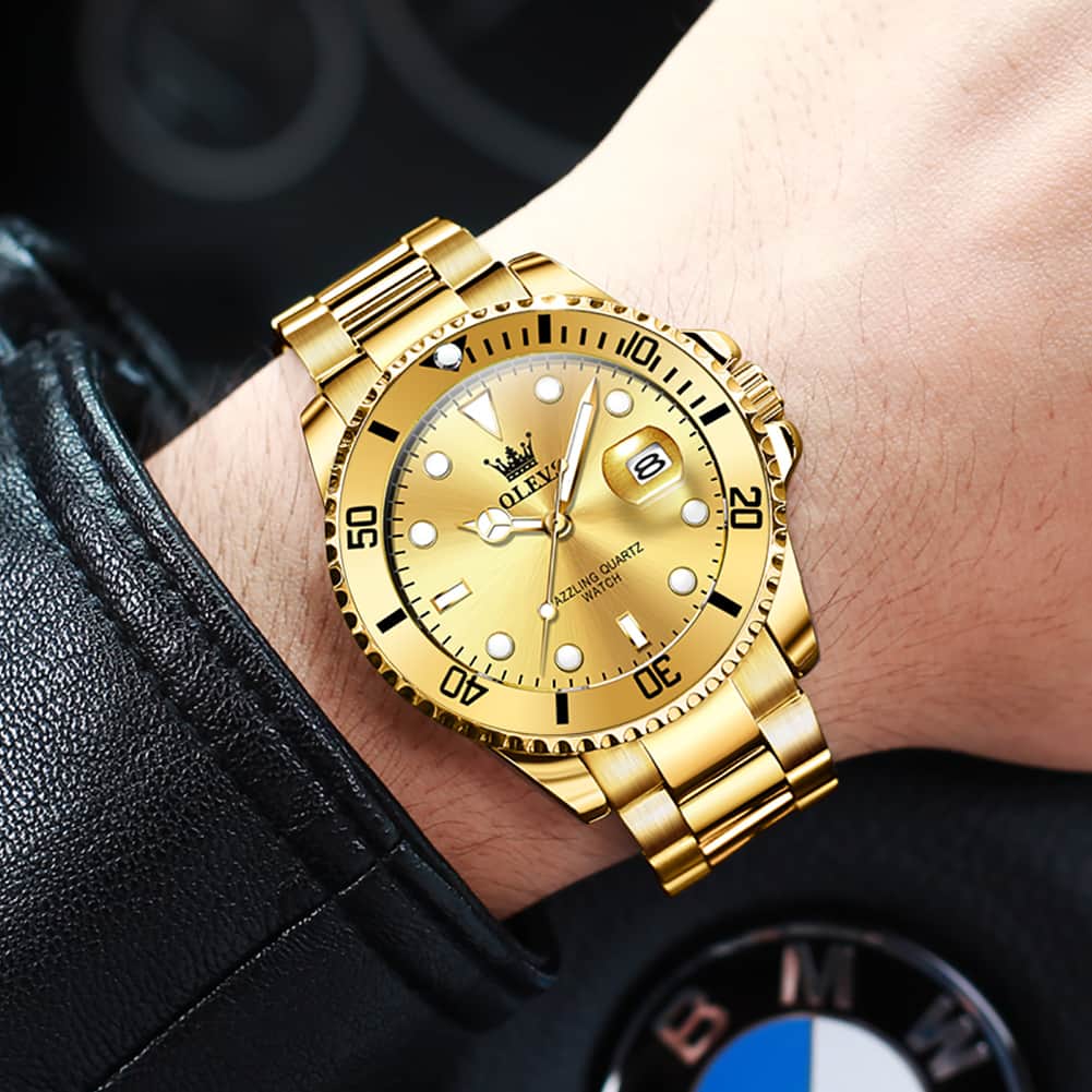 OLEVS 5885 Classic Luxury Dive Style Watch for Men