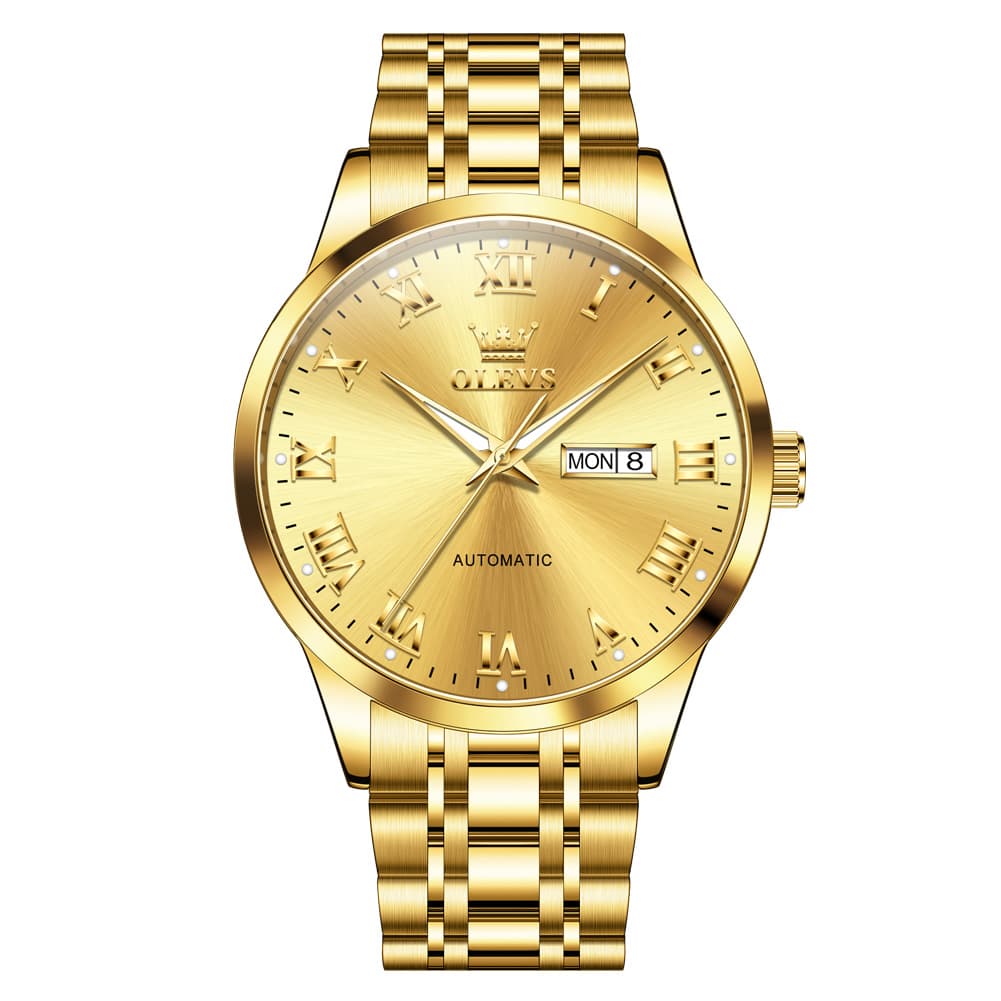 OLEVS 7060 Classic Roman Numeral Automatic Watch For Men