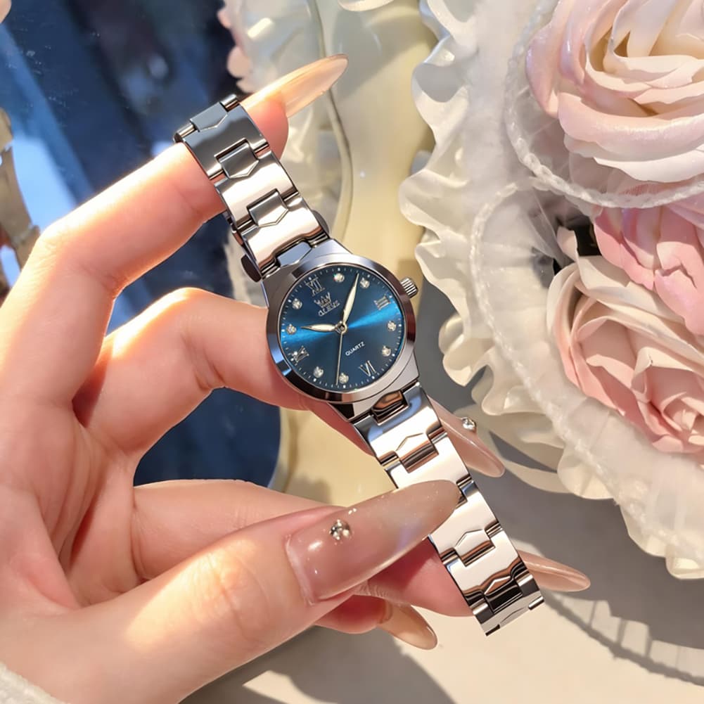 OLEVS 3735 Elegant Small Dial Luminous Quartz Watch for Women