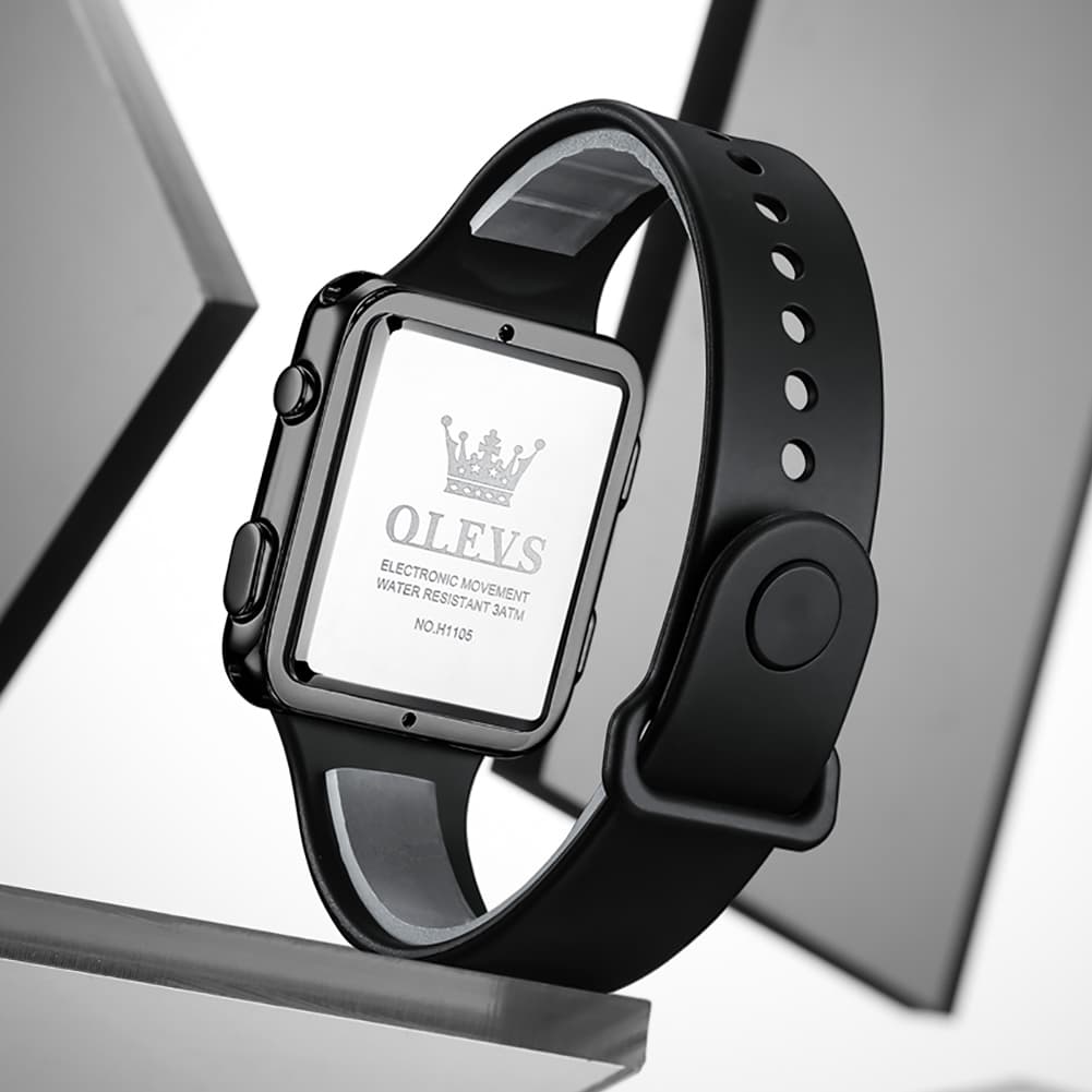 OLEVS 1105 Sleek Retro Digital Sport Watch for Men