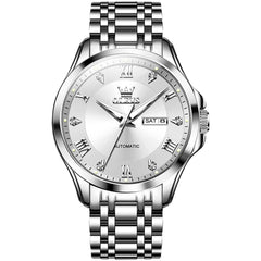 OLEVS 6702 Diamond Dial Automatic Mechanical Watch For Men