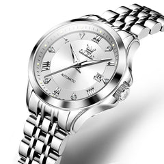 OLEVS 6702 Elegant Diamond Automatic Mechanical Watch For Women