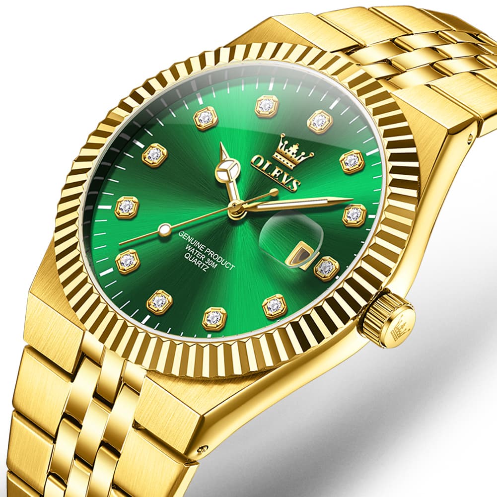 OLEVS 2989 Steel Luminous Dress Watch for Men
