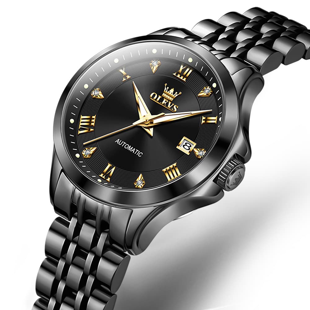 OLEVS 6702 Elegant Diamond Automatic Mechanical Watch For Women