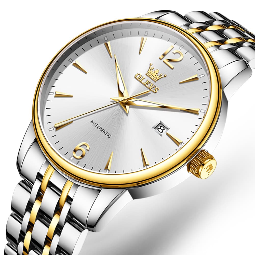 OLEVS 6741 Classic Minimalist Mechanical Watch for Men