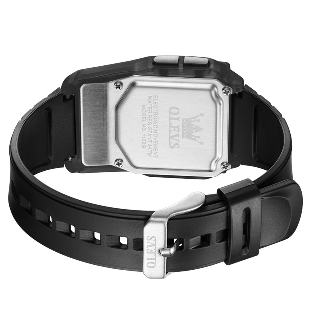 OLEVS 1126 retro digital calculator watch view 6