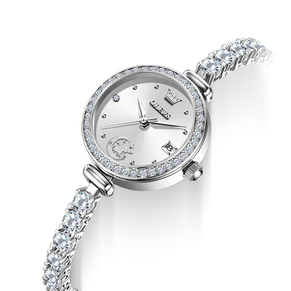 OLEVS 2998 unicorn crystal bracelet quartz watch product view 1