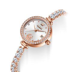 OLEVS 2998 unicorn crystal bracelet quartz watch product view 3
