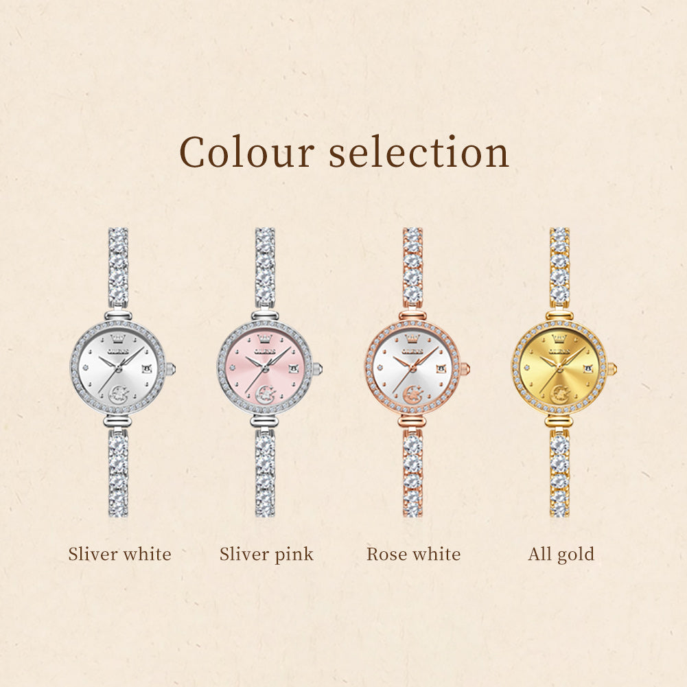 OLEVS 2998 unicorn crystal bracelet quartz watch product view 89