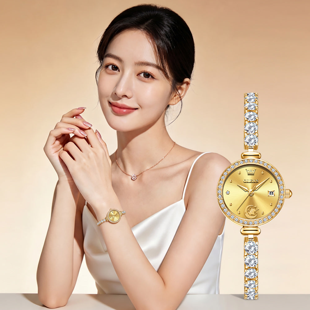 OLEVS 2998 unicorn crystal bracelet quartz watch product view 97