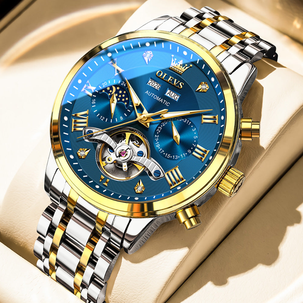 OLEVS 6763 automatic watch business style image