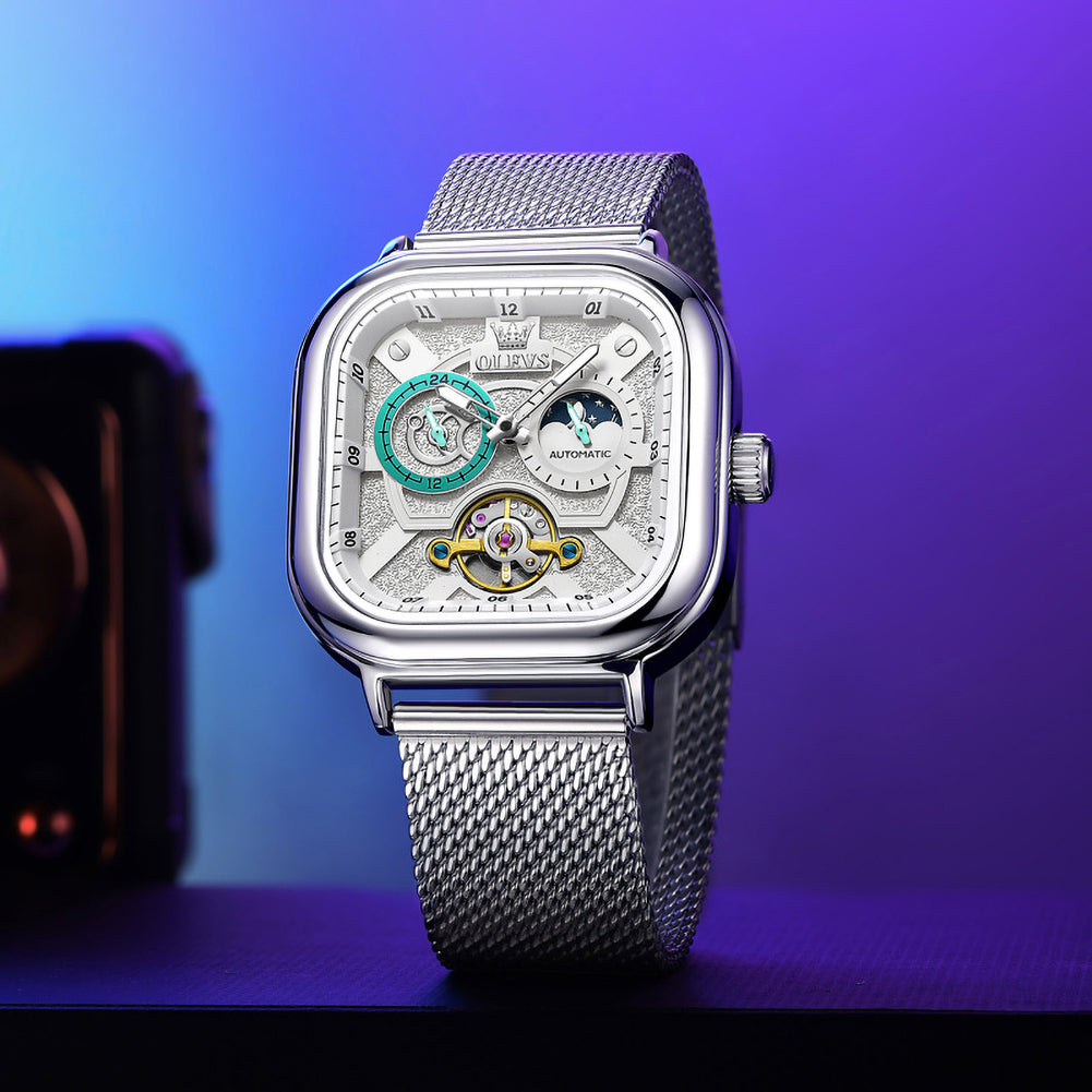 OLEVS 6782 Silver White studio styling