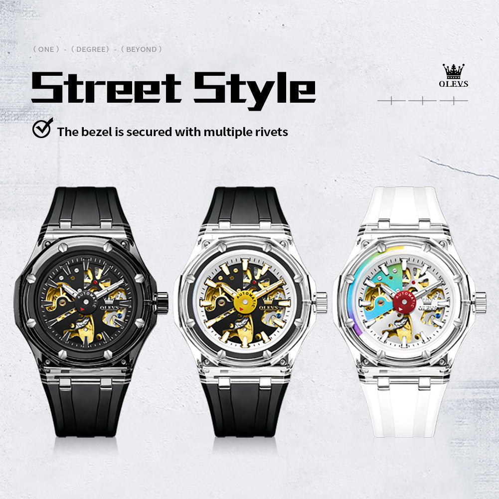 OLEVS 6788 three color automatic watch collection
