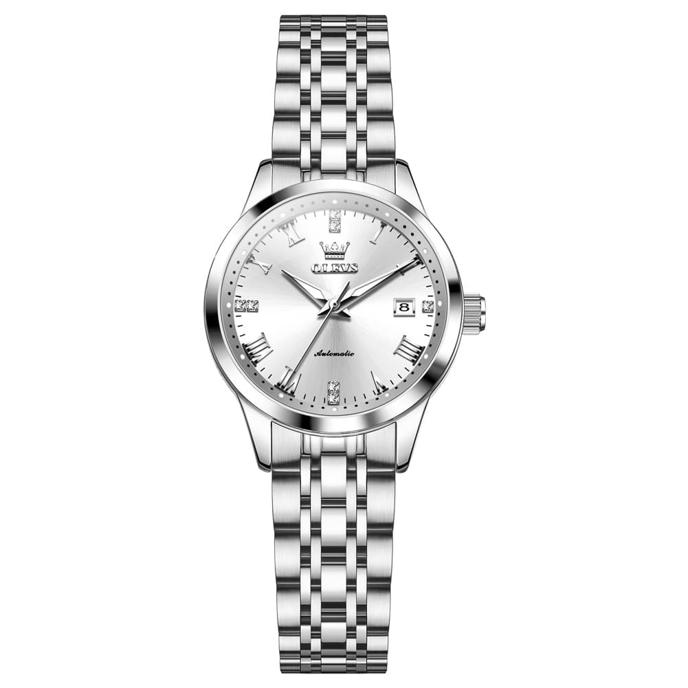OLEVS 7062 Classic Automatic Watch For Women - All Gold Watch | Olevs Watch Store