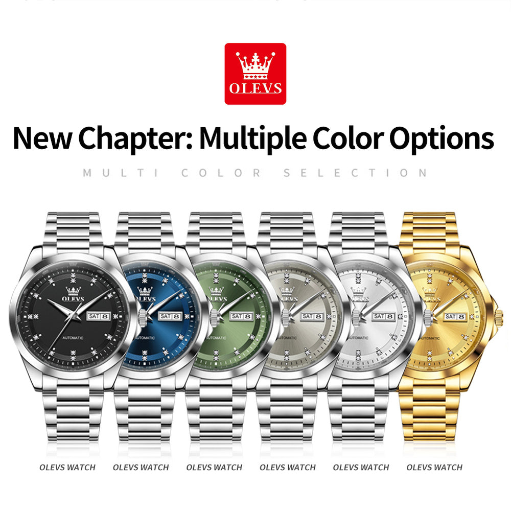 OLEVS 7136 six available watch colors