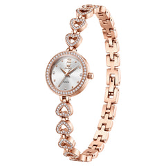 OLEVS 7139 Rose Gold White front