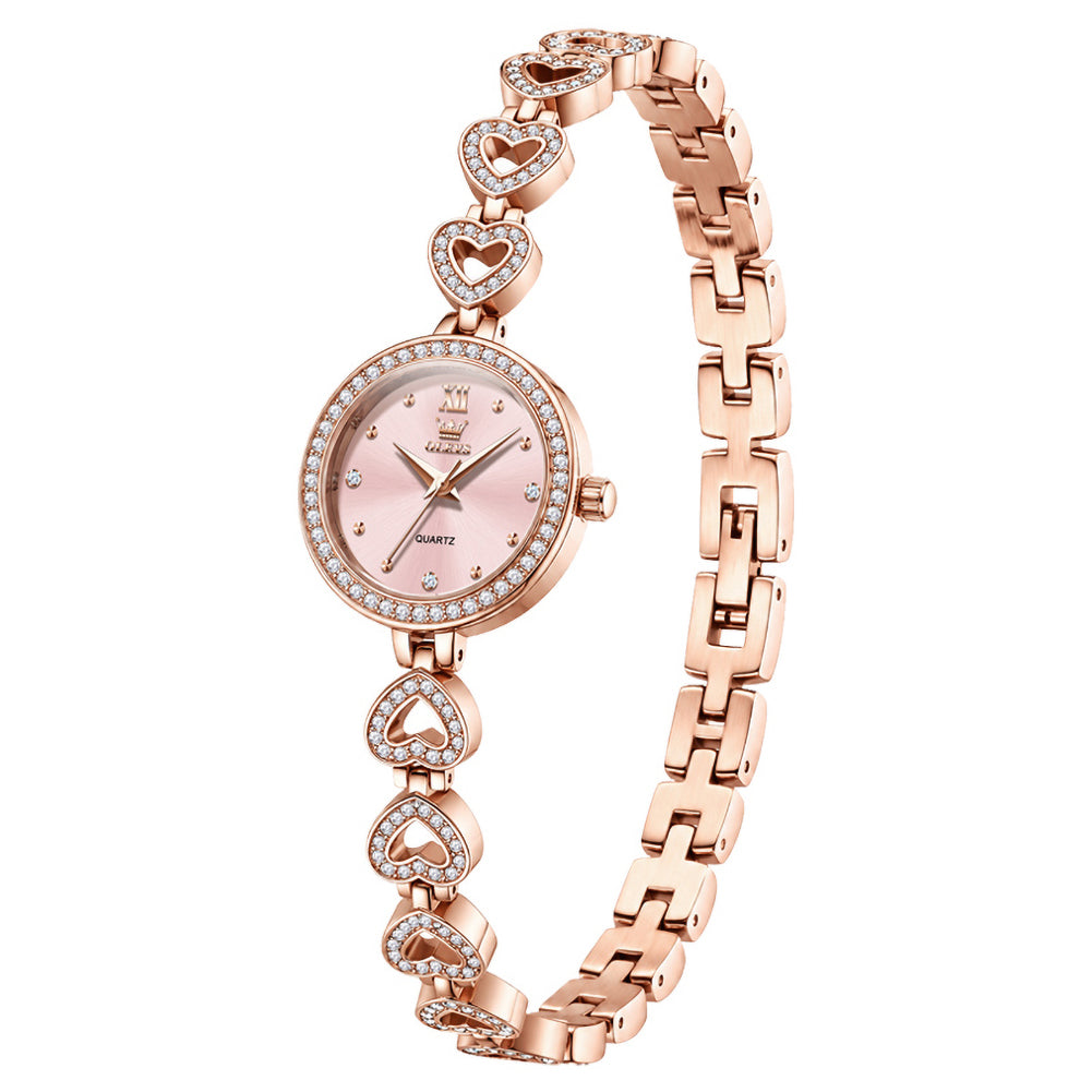 OLEVS 7139 Rose Gold Pink front