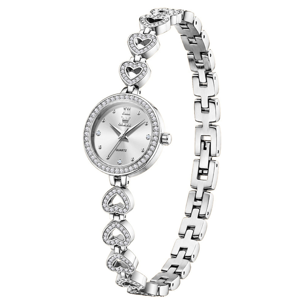 OLEVS 7139 Silver White front